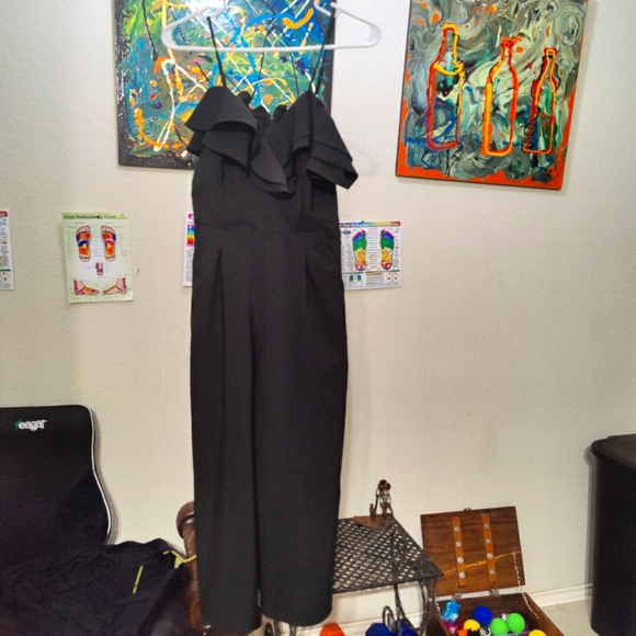 Main Strip Black Jumpsuit (Small) 🖤 - Picture 1 of 7